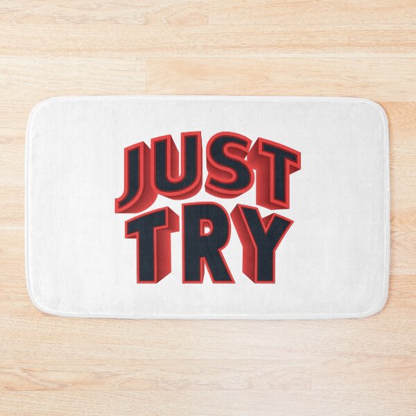Item preview, Just Try - Motivational Words designed and sold by Whimsical  Thinker.