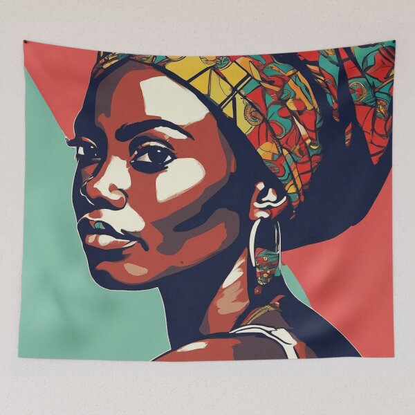 Item preview, Isabis Pop Art Portrait designed and sold by Yzakreativ.