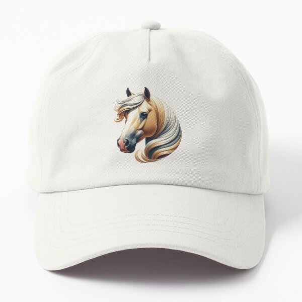 Aperçu de l'œuvre Tête de cheval Palomino avec flamme blanche créée et vendue par critterpatchusa.