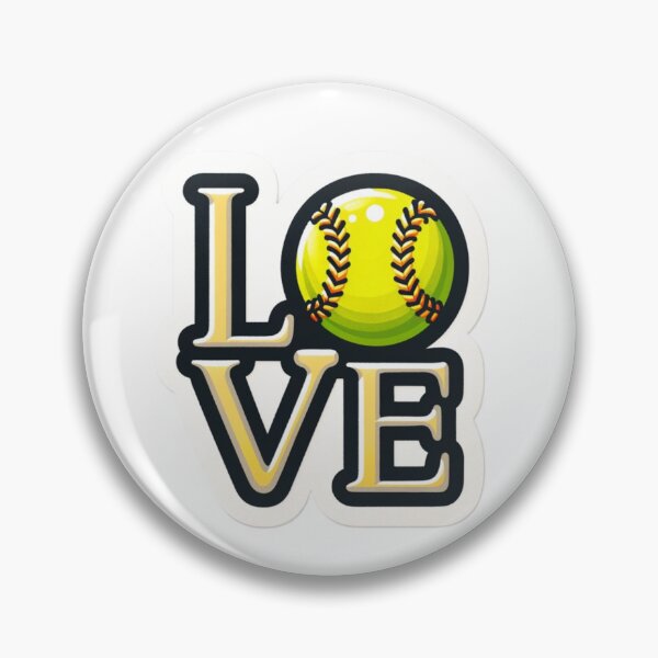 Item preview, Cute Softball Lover Sporty Athlete designed and sold by PremiumDesignz.