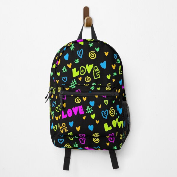 Item preview, fluorescent heart pattern designed and sold by zzzozzo.