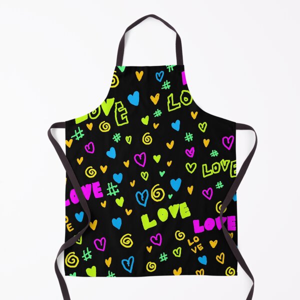 Item preview, fluorescent heart pattern designed and sold by zzzozzo.