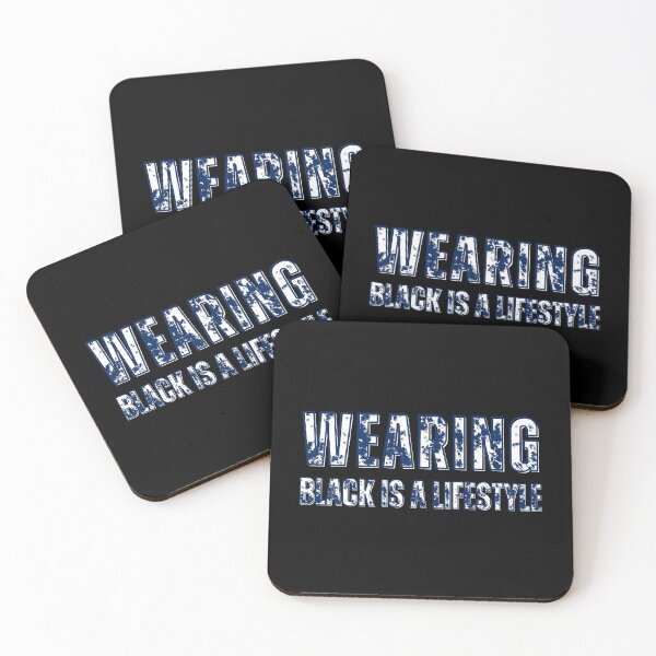 Item preview, wearing black is a lifestyle designed and sold by TrendMosaic.