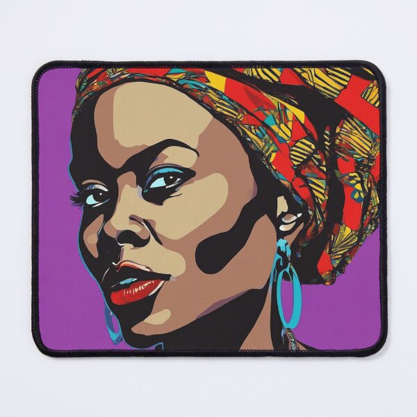 Item preview, Neema Pop Art Portrait designed and sold by Yzakreativ.