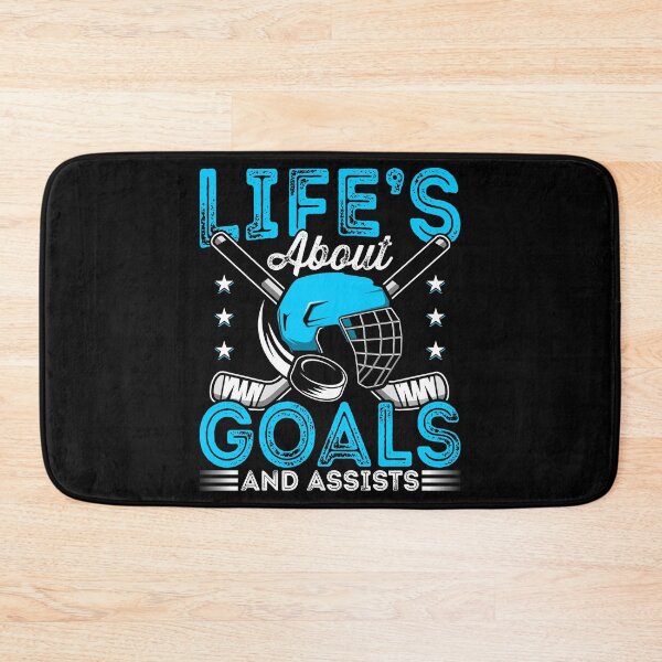Item preview, "Hockey Wisdom - Life's About Goals and Assists" designed and sold by NovaGenArt.