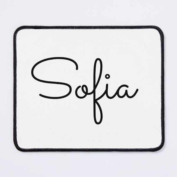 Item preview, Writing Sofia Name Label designed and sold by NormadWorld.