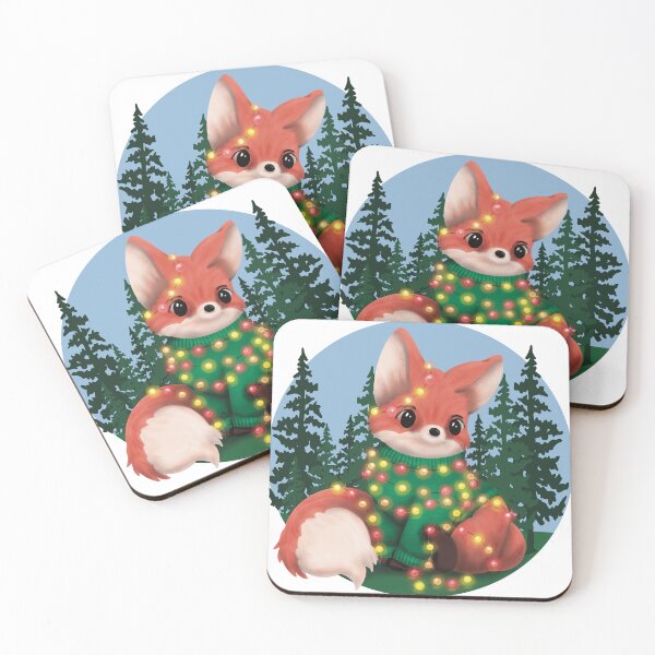 Item preview, Holiday Fox designed and sold by Kimberly Bone.