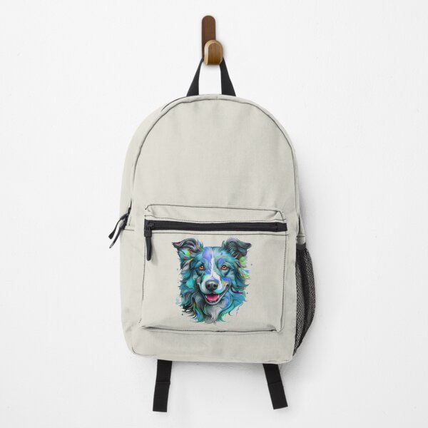 Item preview, Border Collie Blue Tones Watercolor designed and sold by wotsthis.