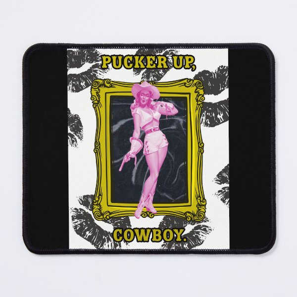 Item preview, pucker up, cowboy. designed and sold by Pansy Creative.