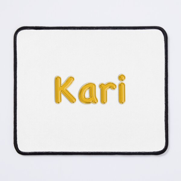 Item preview, Golden Balloon Kari Name Label designed and sold by NormadWorld.