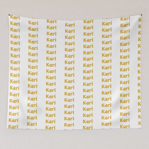 Item preview, Golden Balloon Kari Name Label designed and sold by NormadWorld.