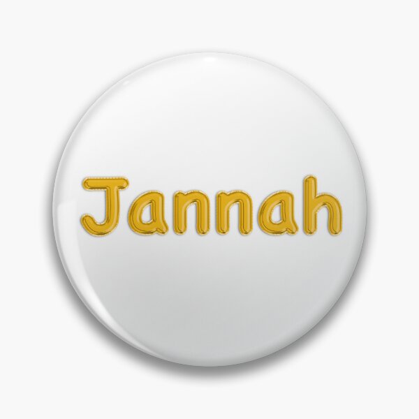 Item preview, Golden Balloon Jannah Name Label designed and sold by NormadWorld.