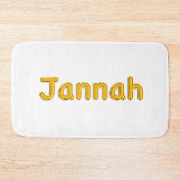 Item preview, Golden Balloon Jannah Name Label designed and sold by NormadWorld.