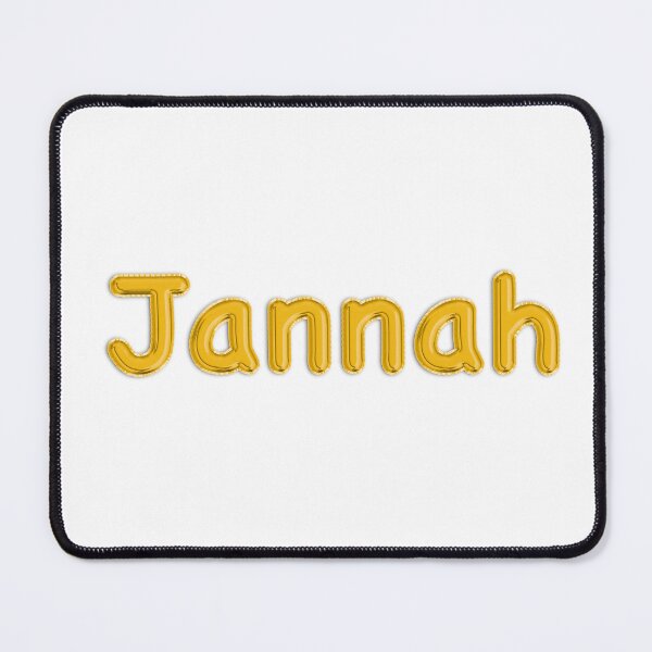 Item preview, Golden Balloon Jannah Name Label designed and sold by NormadWorld.