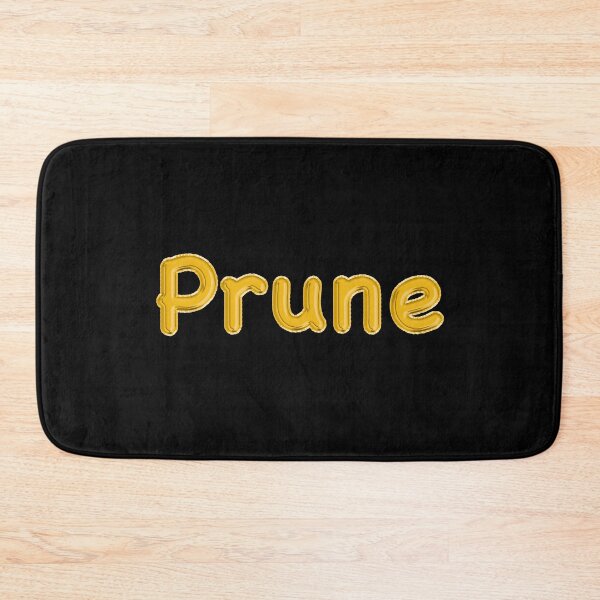 Item preview, Golden Balloon Prune Name Label (Black) designed and sold by NormadWorld.