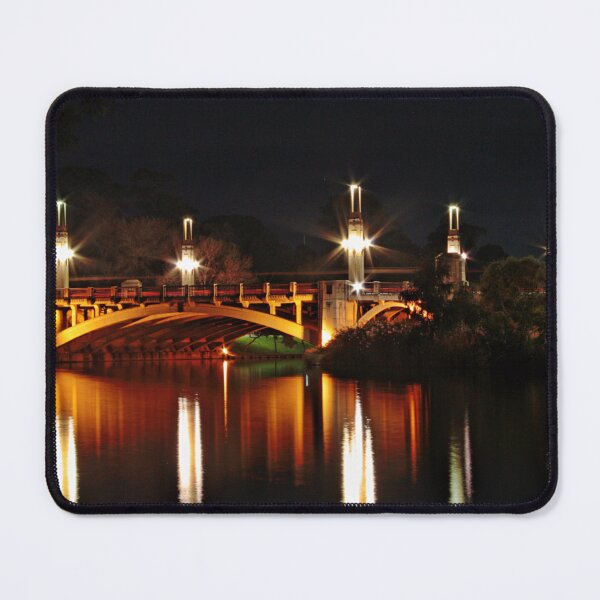 Item preview, Adelaide's King William Street bridge at night designed and sold by Cars around Adelaide.