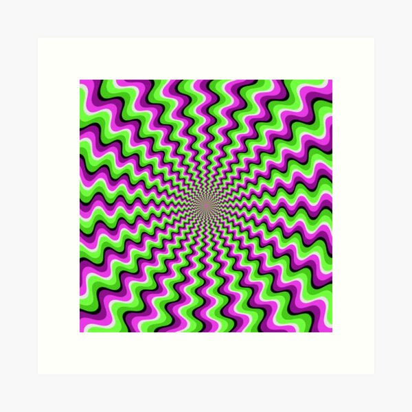 Aperçu de l'œuvre véritable illusion émouvante 8 créée et vendue par meme-stuff.