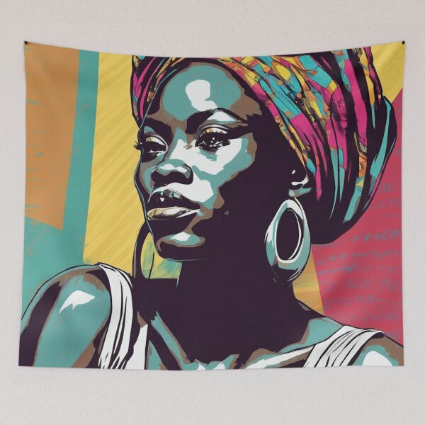 Item preview, Rafiki Pop Art Portrait designed and sold by Yzakreativ.