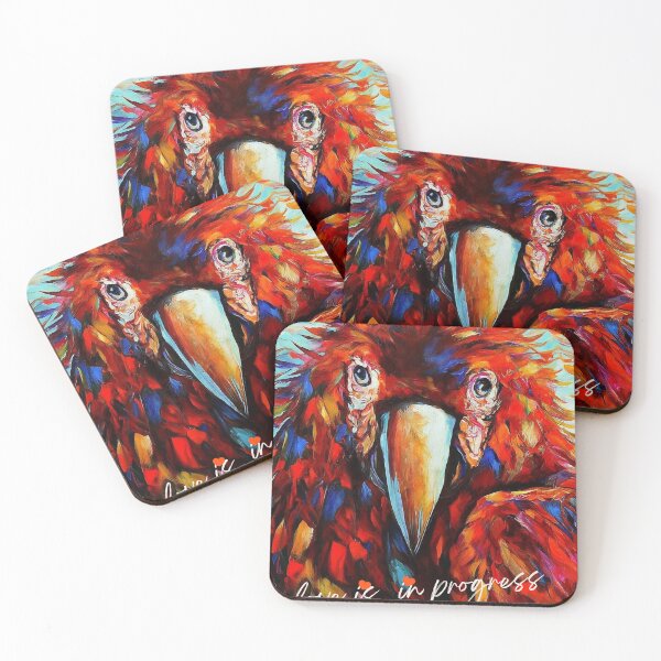Item preview, love Valentines is in progress colorful bird ,brafdesign designed and sold by Brafdesign.