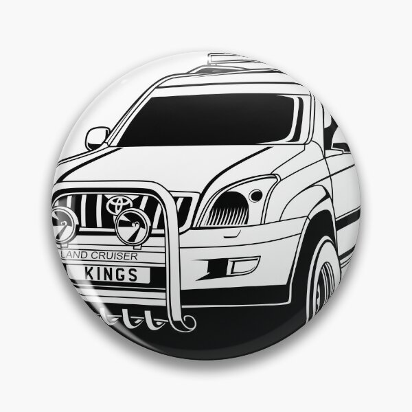 Artikelvorschau, Toyota Land Cruiser line art Style entworfen und verkauft von vektoranda.