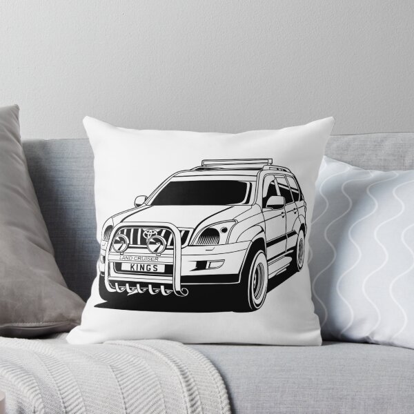 Artikelvorschau, Toyota Land Cruiser line art Style entworfen und verkauft von vektoranda.