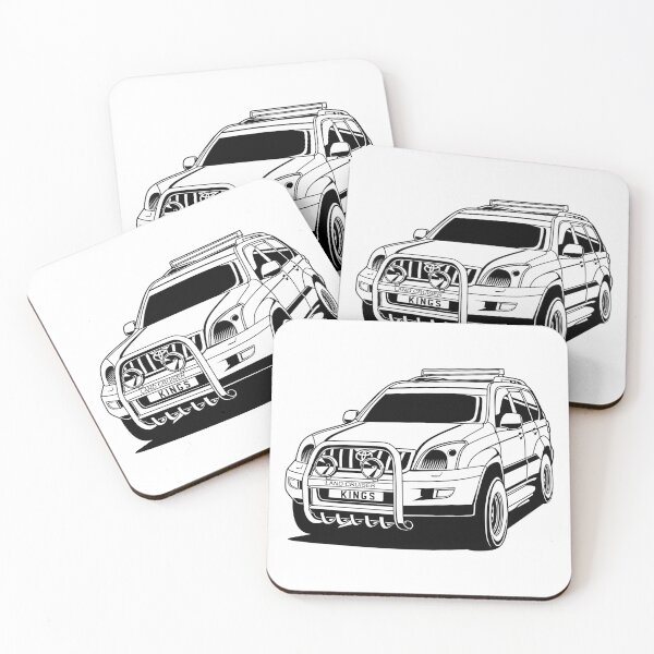Item preview, Toyota Land Cruiser line art Style designed and sold by vektoranda.