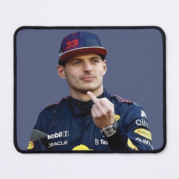 Item preview, Max F1 Driver Middle Finger Meme Funny designed and sold by FormulaGTee1.