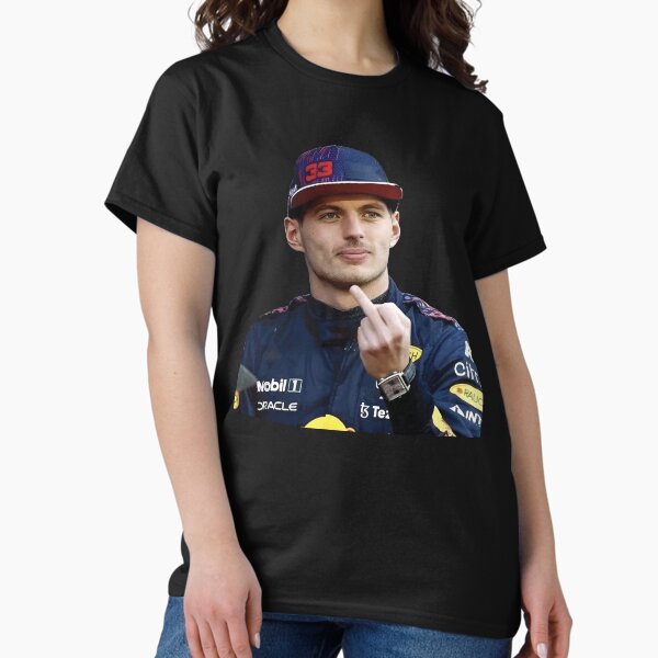 Item preview, Max F1 Driver Middle Finger Meme Funny designed and sold by FormulaGTee1.