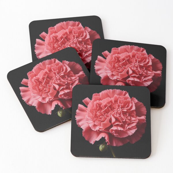 Item preview, Carnation black pink Valentine designed and sold by Walaipan.