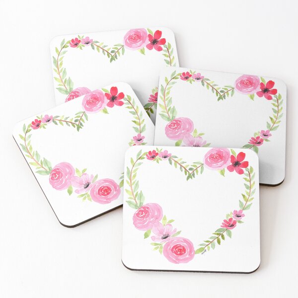 Item preview, Pink Rose Wreath designed and sold by SunnyPainter.