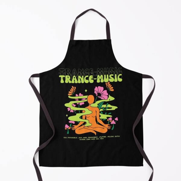 Item preview, TRANCE - Music Meditation (orange/green)  designed and sold by Discothreadz.