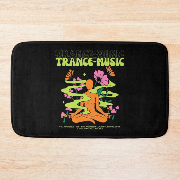 Item preview, TRANCE - Music Meditation (orange/green)  designed and sold by Discothreadz.
