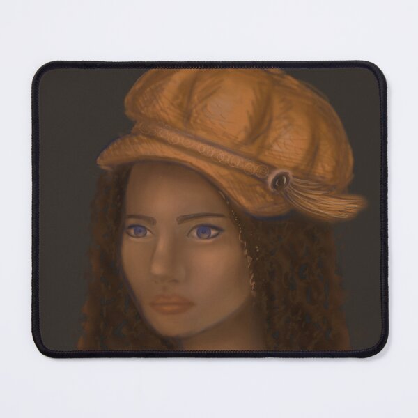 Item preview, Lady in a goldfish hat  designed and sold by AziJ-Designs.
