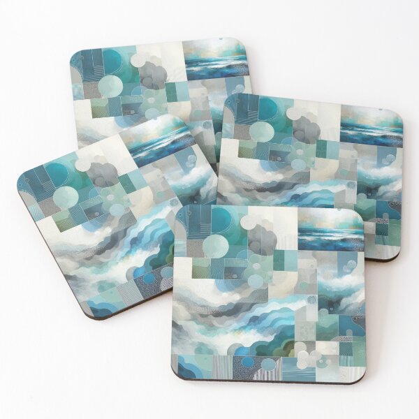 Item preview, Abstract Ocean designed and sold by The Drewbs at Skipton Studioz.
