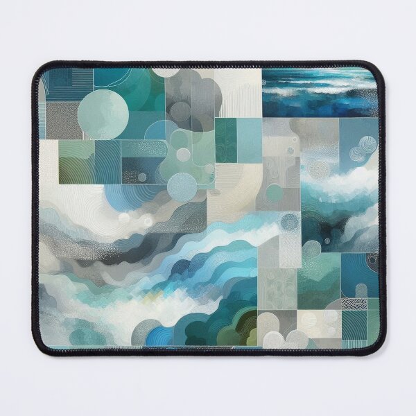 Item preview, Abstract Ocean designed and sold by The Drewbs at Skipton Studioz.