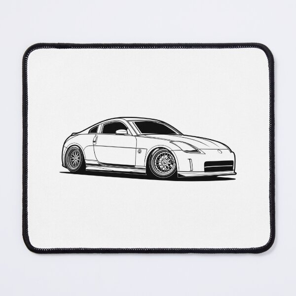 Item preview, Nissan 350Z Line Art Style designed and sold by vektoranda.