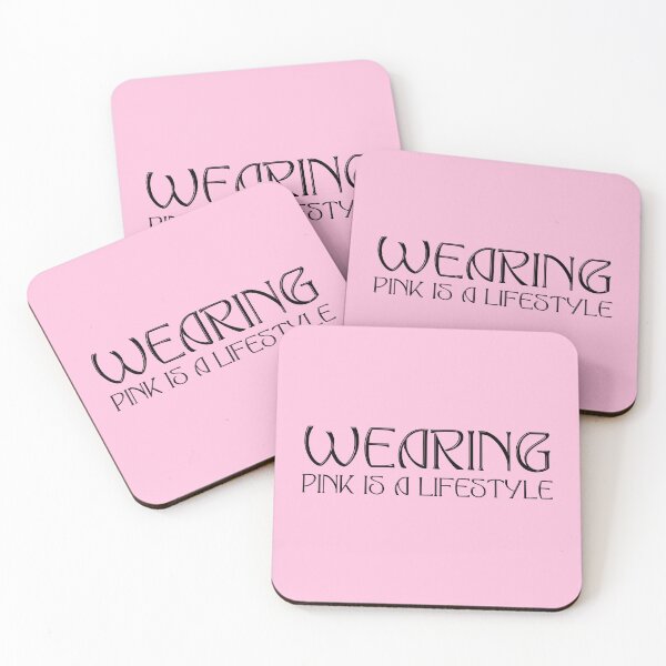 Item preview, wearing pink is a lifestyle designed and sold by TrendMosaic.