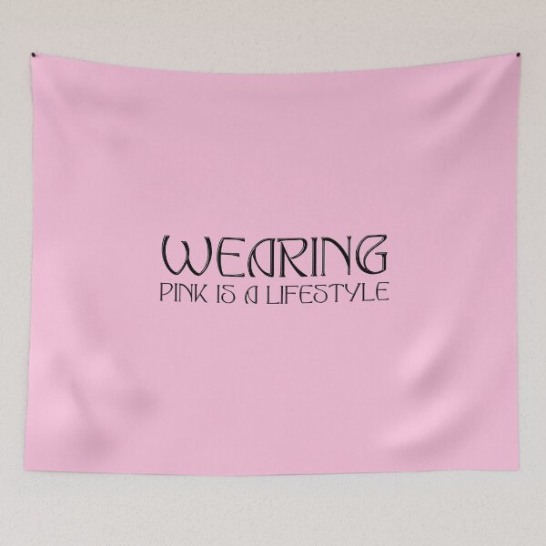 Item preview, wearing pink is a lifestyle designed and sold by TrendMosaic.