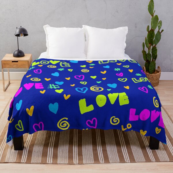 Item preview, fluorescent heart pattern designed and sold by zzzozzo.