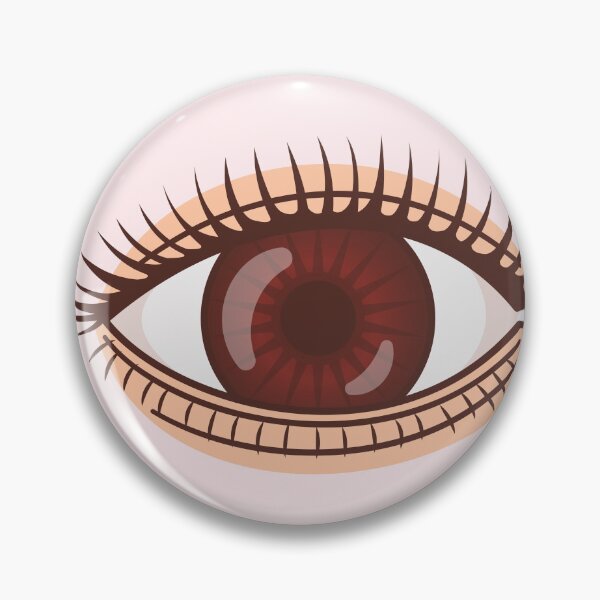 Item preview, Expressive Vision: Human Eye Cartoon Vector Icon designed and sold by hjian8219.