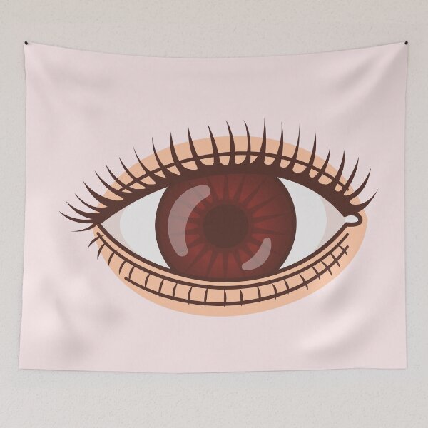 Item preview, Expressive Vision: Human Eye Cartoon Vector Icon designed and sold by hjian8219.