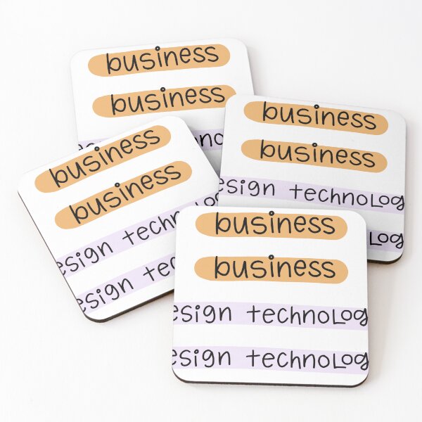 Item preview, Custom School Subjects Business & Design Technology Sticker Pack/Labels designed and sold by kbraelynn.