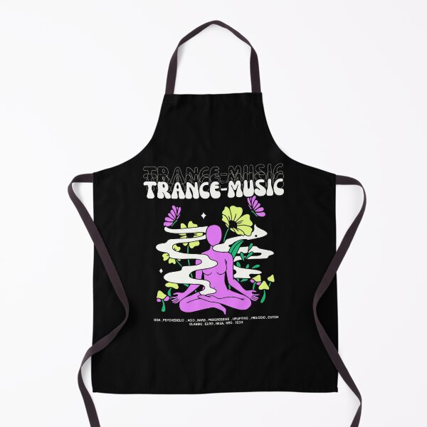 Item preview, TRANCE  - Music Meditation  (violet/lime)  designed and sold by Discothreadz.