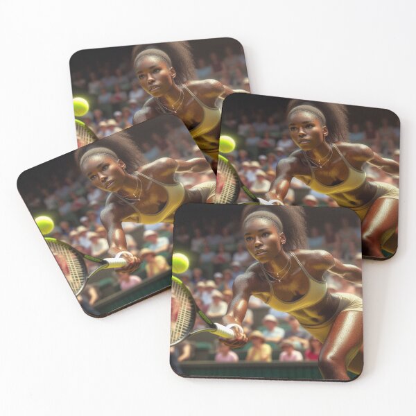 Item preview, Tennis Champion In Action designed and sold by The Drewbs at Skipton Studioz.