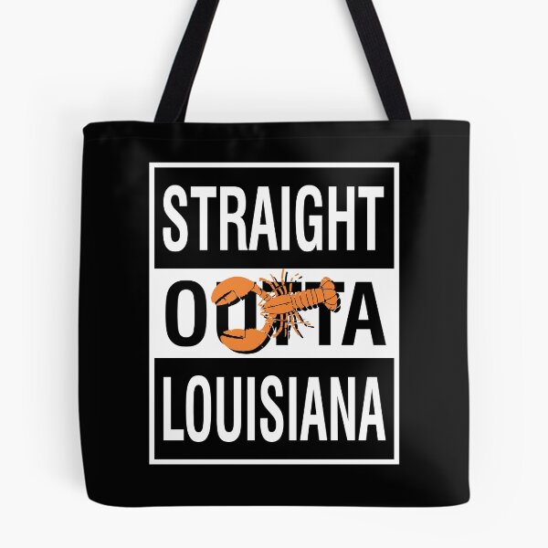 Item preview, Straight Outta Louisiana Shirt designed and sold by CreativeStrike.