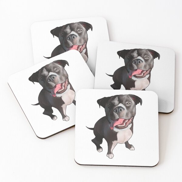Item preview, Black and White Pittie designed and sold by StephanieHenry.