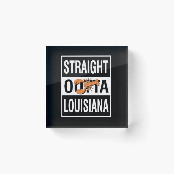 Item preview, Straight Outta Louisiana Shirt designed and sold by CreativeStrike.
