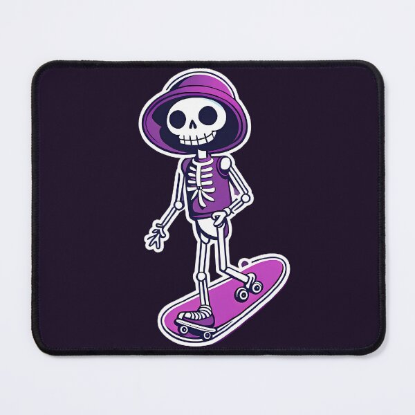 Item preview, SKELITON ON SKATE BOARD designed and sold by WATERDUST.