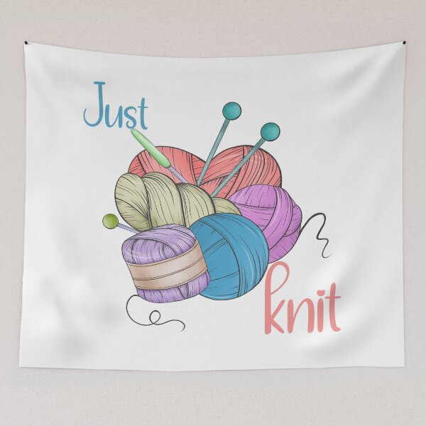 Item preview, Just Knit designed and sold by Fhfarms.