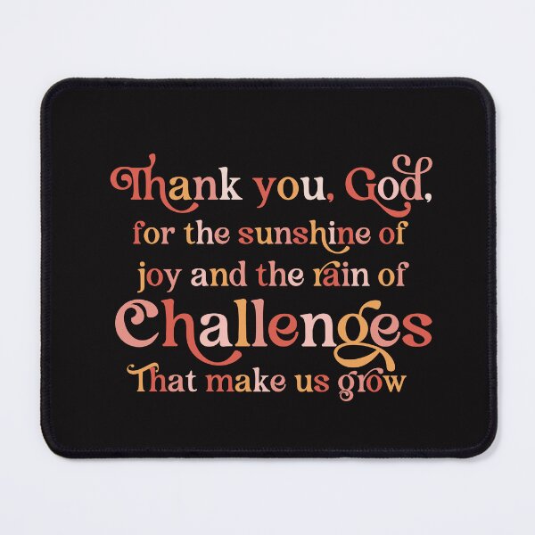 Item preview, Thank you, God - Christian Quote - Gratitude Quote designed and sold by stylishdzign.